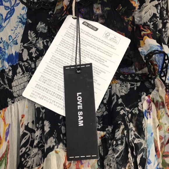 NWT LOVE SAM Versaille Floral Garden Dress - Picture 8 of 13